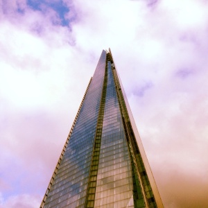 The Shard. Where Vans are not acceptable shoe attire so you only get an outside shot of it